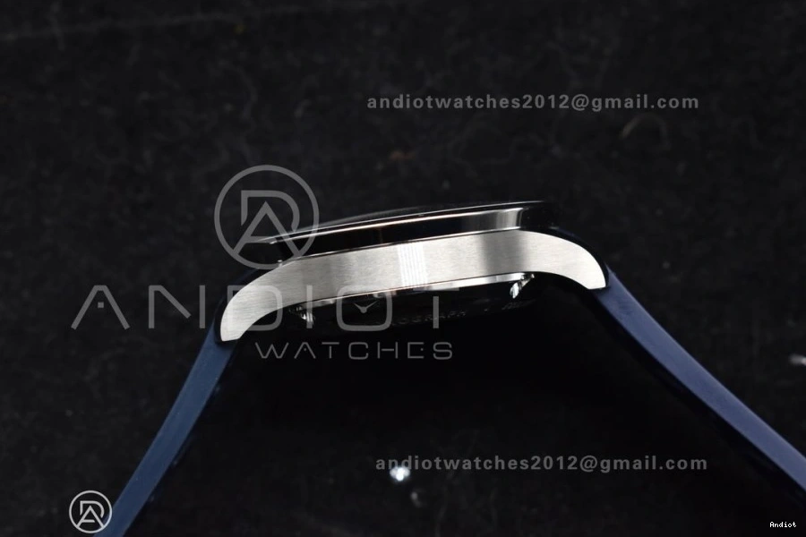 Z+F Strap A69355 Portuguese IW3716 Rubber Blue 1:1 White Blue on Best Chrono Dial Edition 1104